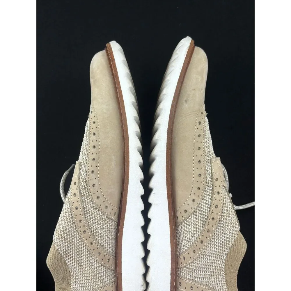 ~ Oxford Wingtips Derby Leather Mesh Hybrid Bass Lace up Shoe Mesh Suede Stretch